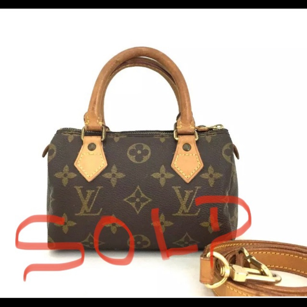 Super cute Louis Vuitton nano speedy 💯% original